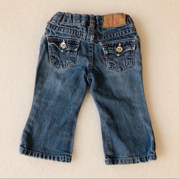 3/$20 Levi’s Jean Little Infants Girls 12 Months - Picture 6 of 9